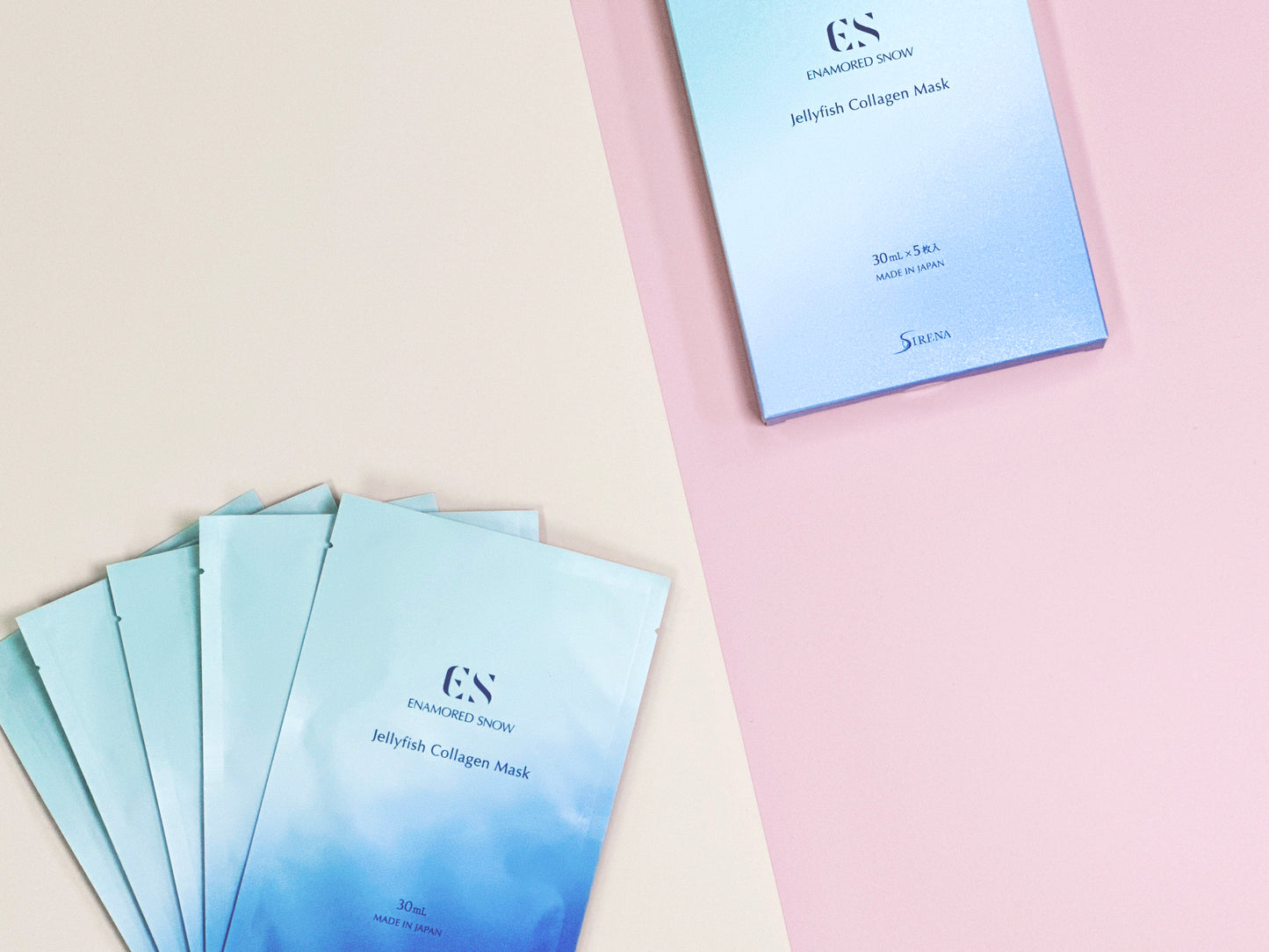 海月水母面膜 一盒5片 Jellyfish Collagen Mask 5pc