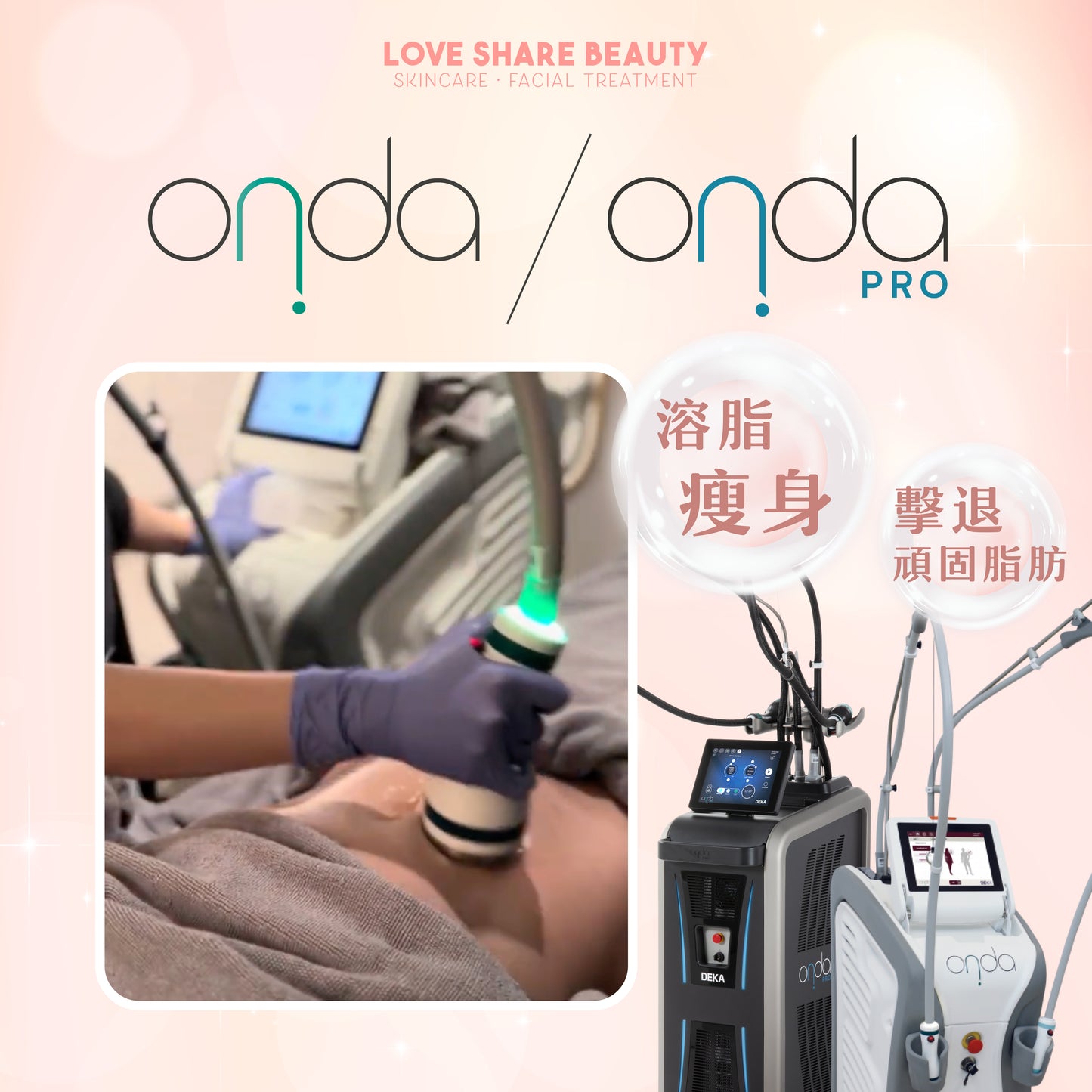 Onda / Onda Pro 【一個部位 】（單次）