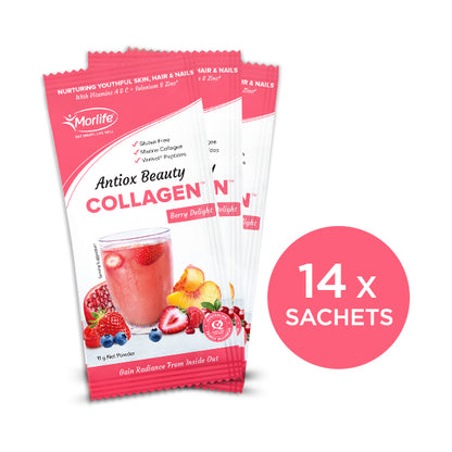 ML 少女膠原蛋白粉 (一盒14包) Antiox Beauty Collagen Handy Pack (14 sachets)
